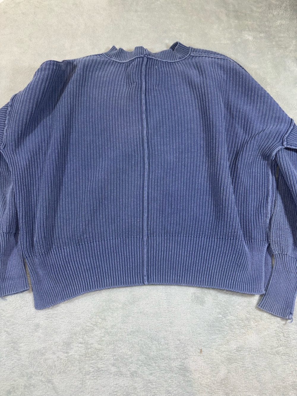 AERIE BUNDLE Lot of 2 Aerie Oversized Ribbed Knit Crewneck Sweaters XXS - Picture 8 of 8